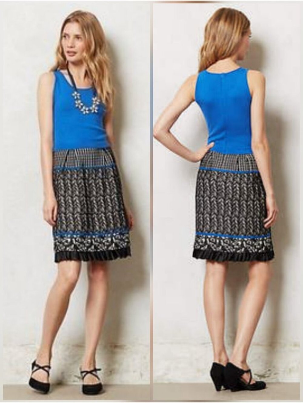 Anthropologie Girls From Savoy Arden Sleeveless Dress size small